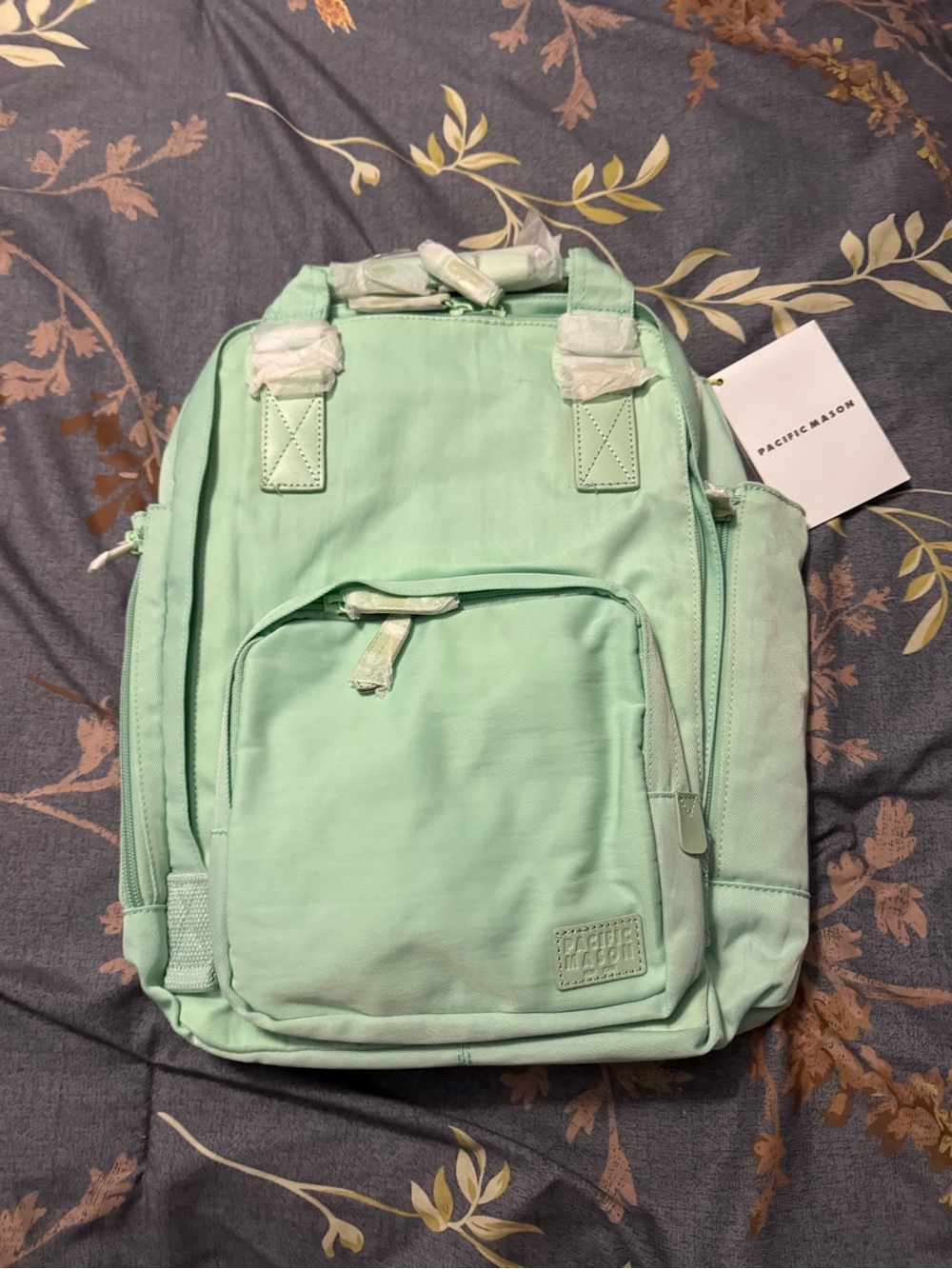 Mint Green Backpack for Men - Casual Everyday Carry